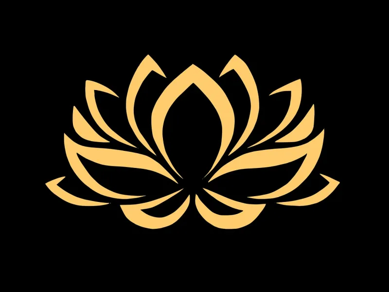 Flower Gold Golden Stickdatei – Blumen