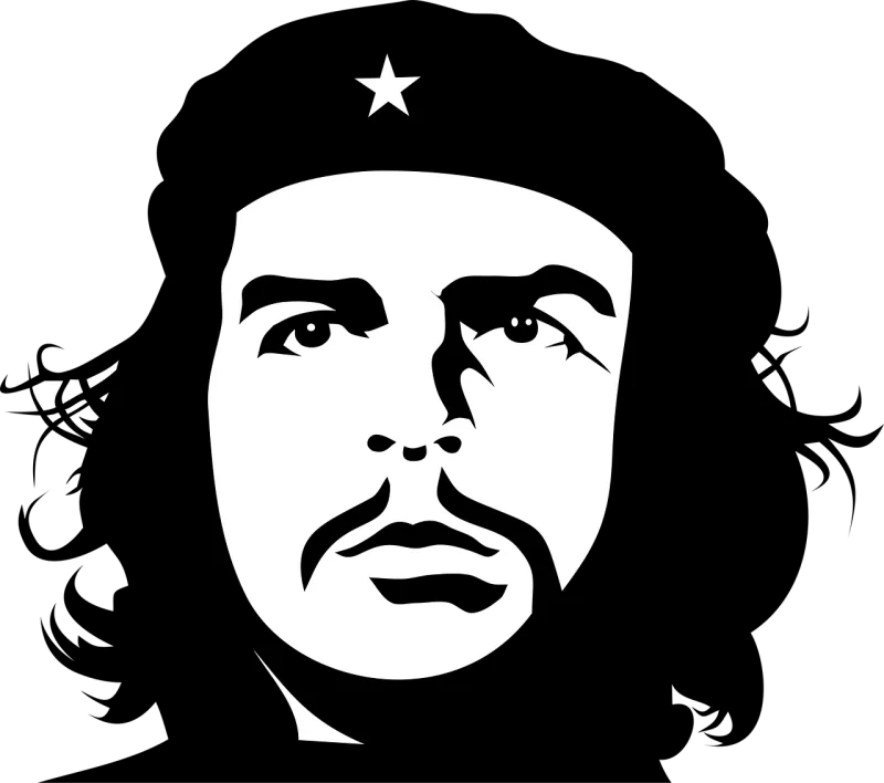 Che Communist Cuba Stickdatei – Weihnachten