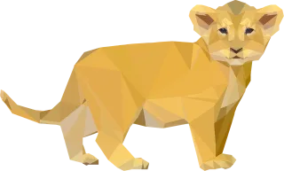 Africa Animal Cat Stickdatei