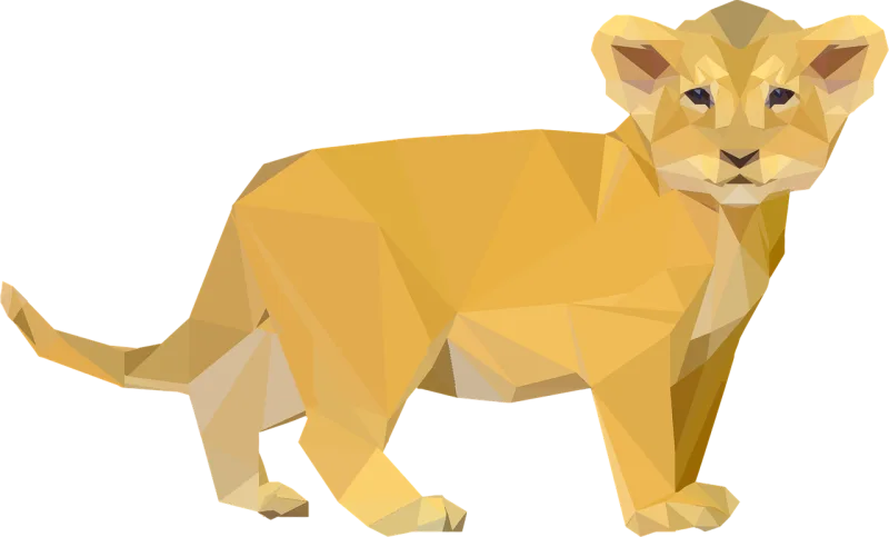 Africa Animal Cat Stickdatei – Tiere