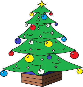 Christmas Holiday Nature Stickdatei