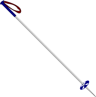 Pole Ski Skiing Stickdatei