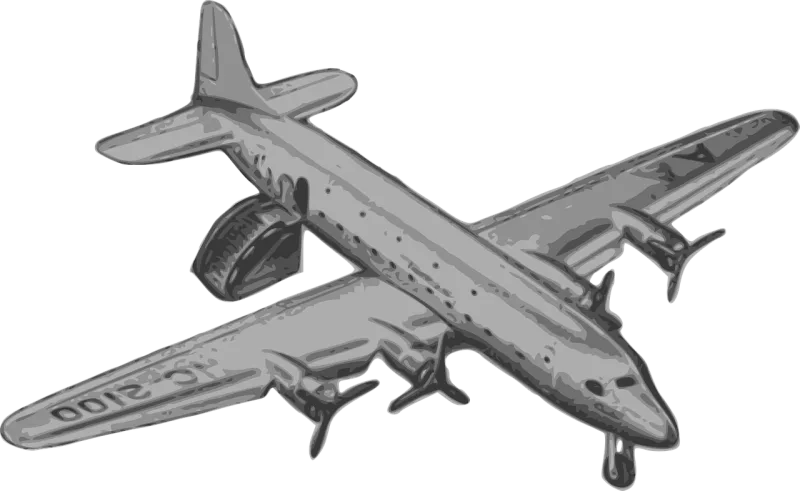 Airplane Casablanca Landed Stickdatei – Fahrzeuge