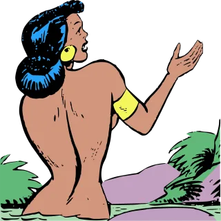 Bath Comics Nature Stickdatei