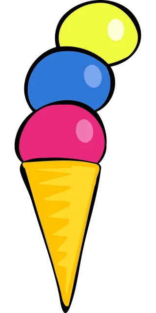 Cream Dessert Food Stickdatei