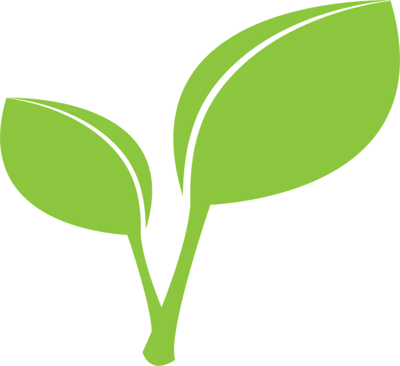 Green Leaf Nature Stickdatei – Natur