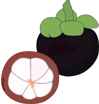 Flat Fruit Fuzzy Stickdatei