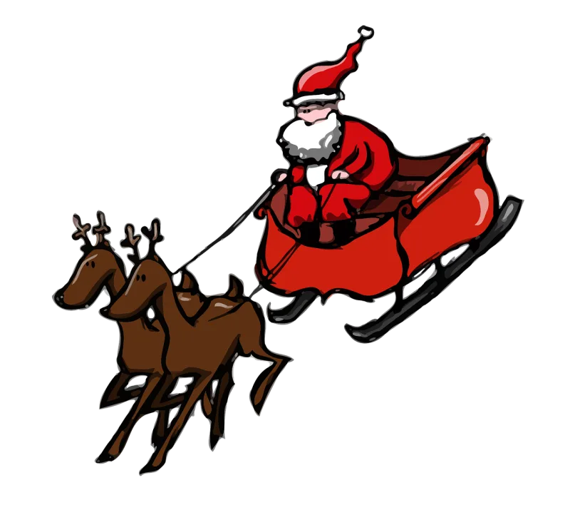 Christmas Comic characters Father Stickdatei – Weihnachten