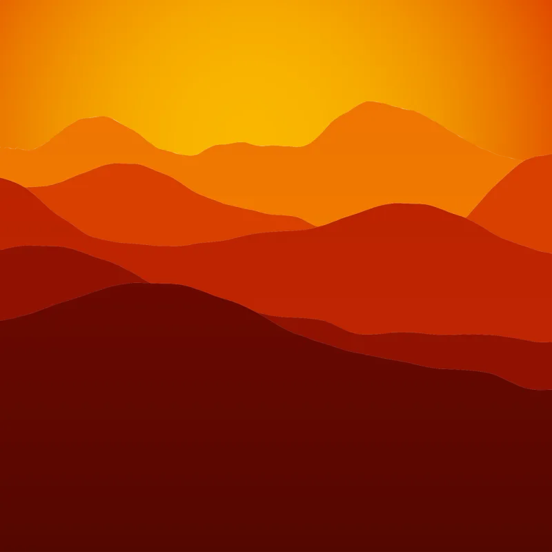 Landscape Nature Mountains Stickdatei – Natur
