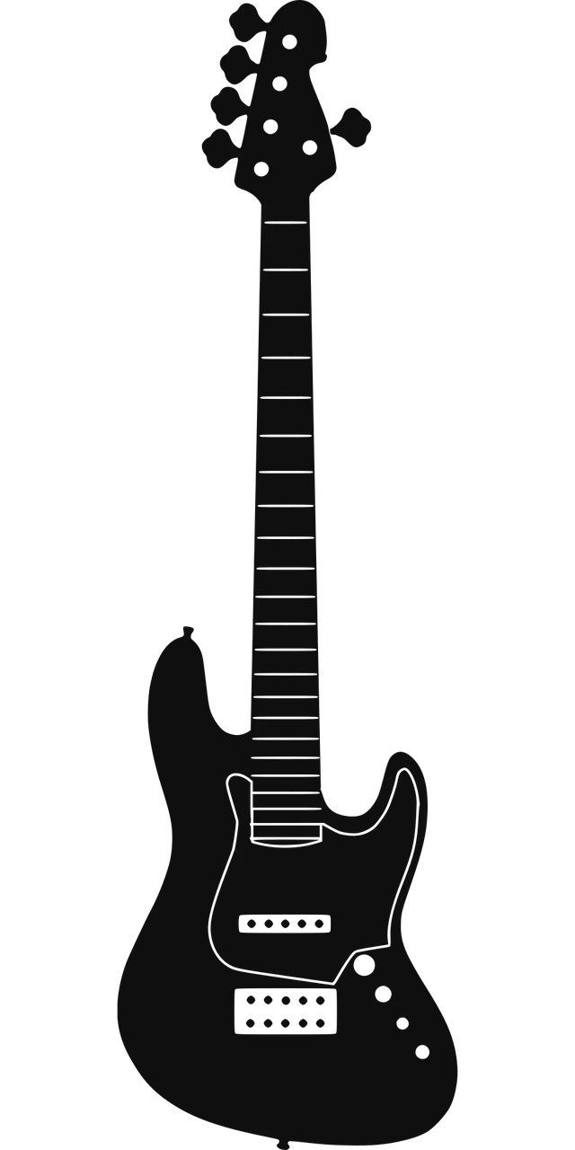 Bass Black California Stickdatei – Musik