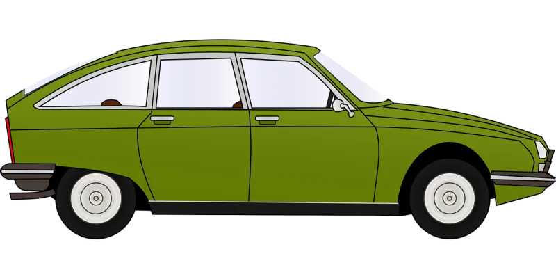Automobile Car Gs Stickdatei – Fahrzeuge