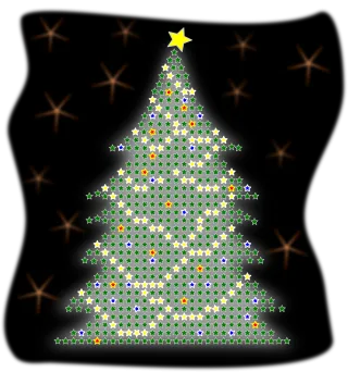 Christmas Christmas tree Clip art Stickdatei