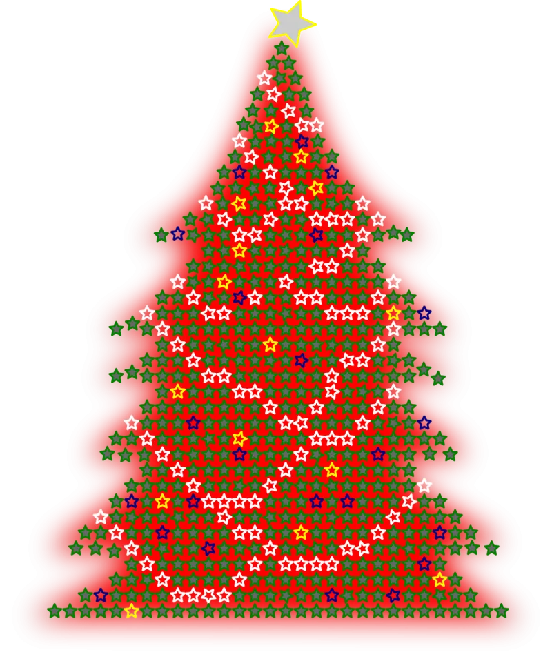 Christmas Christmas tree Clip art Stickdatei – Weihnachten