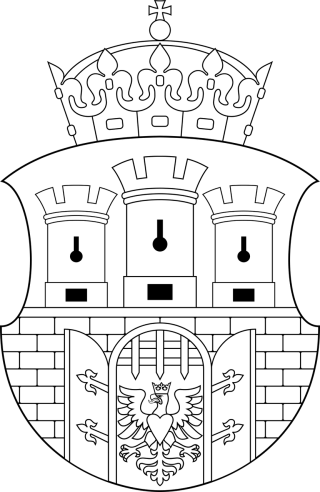 Coat of arms Symbol Castle Stickdatei