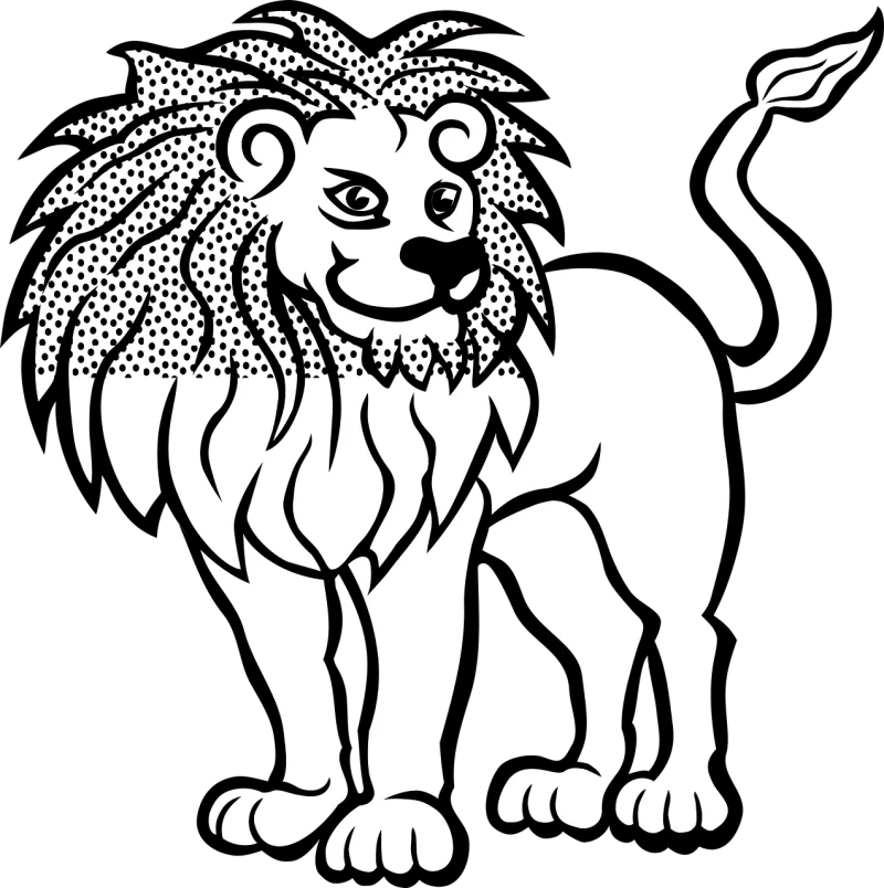 Africa Animal Cat Stickdatei – Tiere