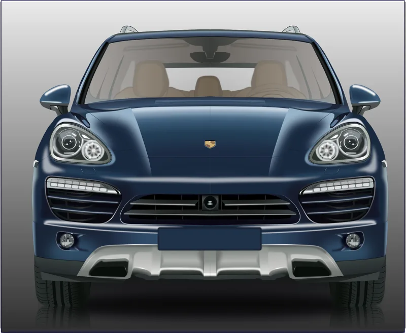 Car Fast Sport car Stickdatei – Fahrzeuge