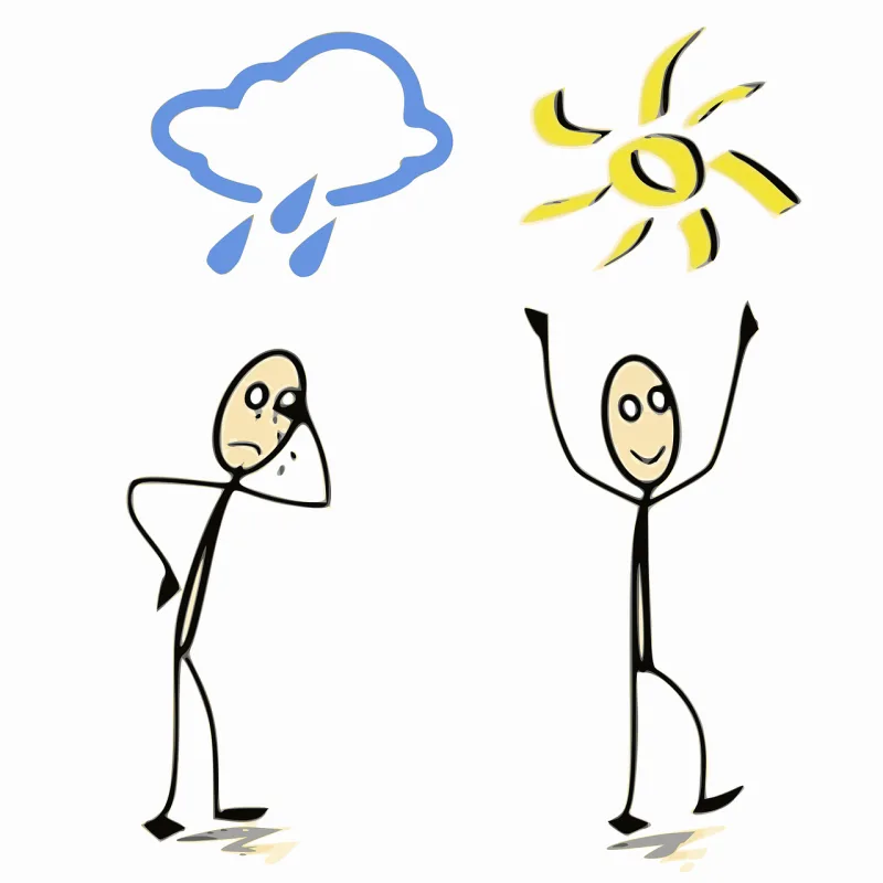 Expressions françaises Happy Rain Stickdatei – Natur