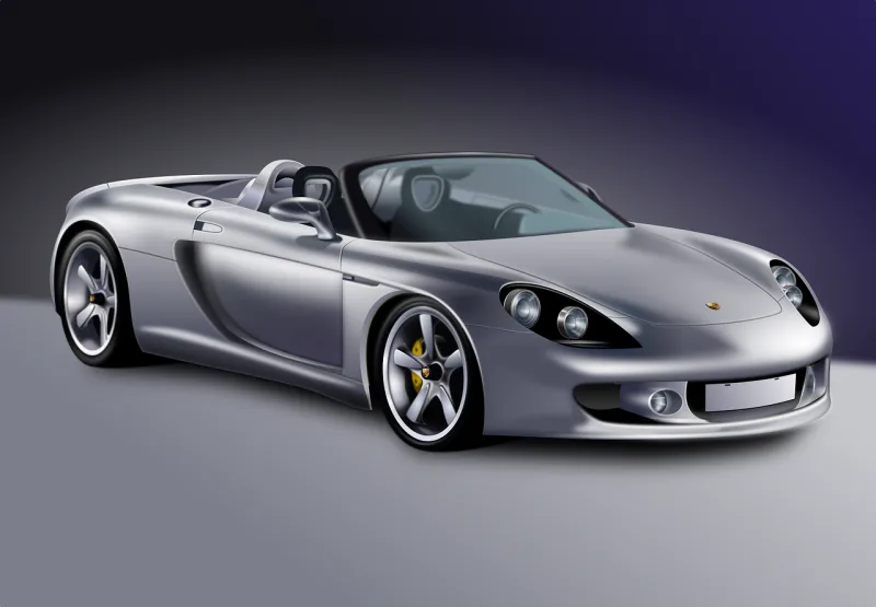 Car Porsche Sports car Stickdatei – Fahrzeuge