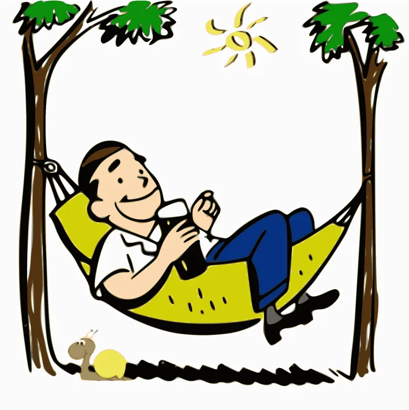 Expressions françaises Feel good Hammock Stickdatei – Natur