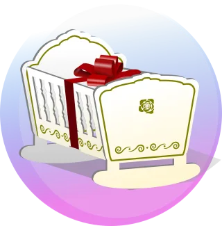 Baby Born Cot Stickdatei