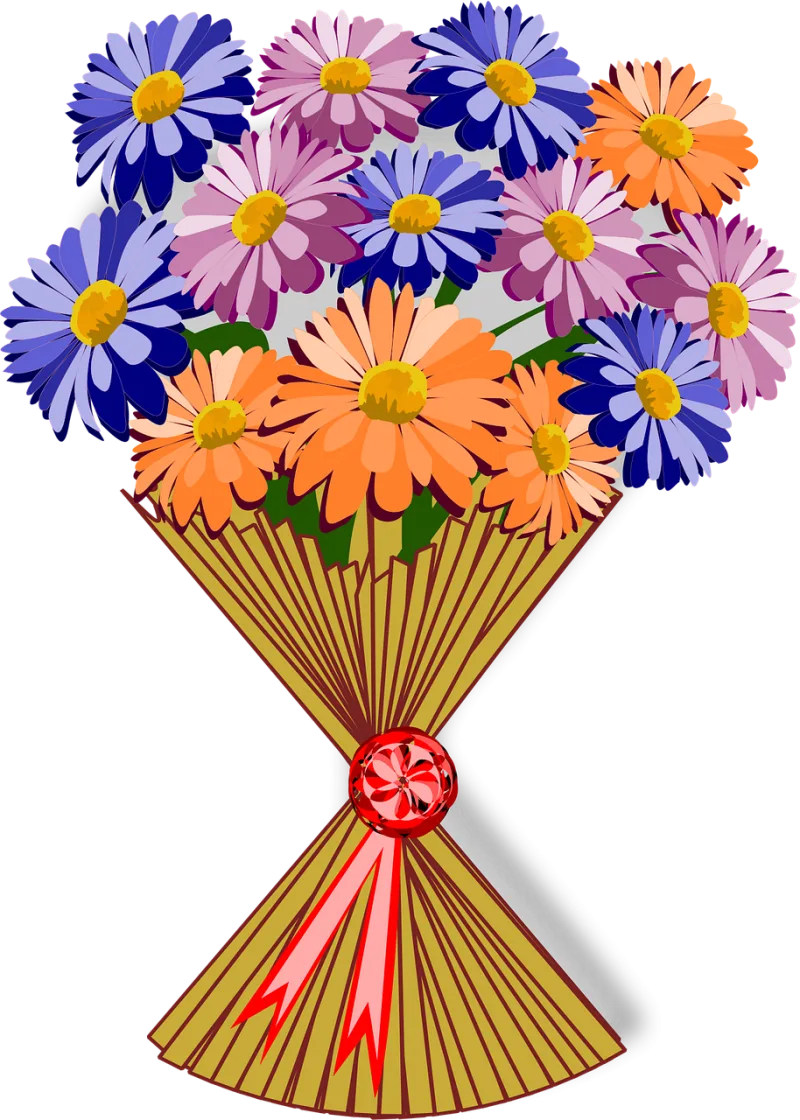 Bouquet Clip art Beautiful flowers Stickdatei – Blumen