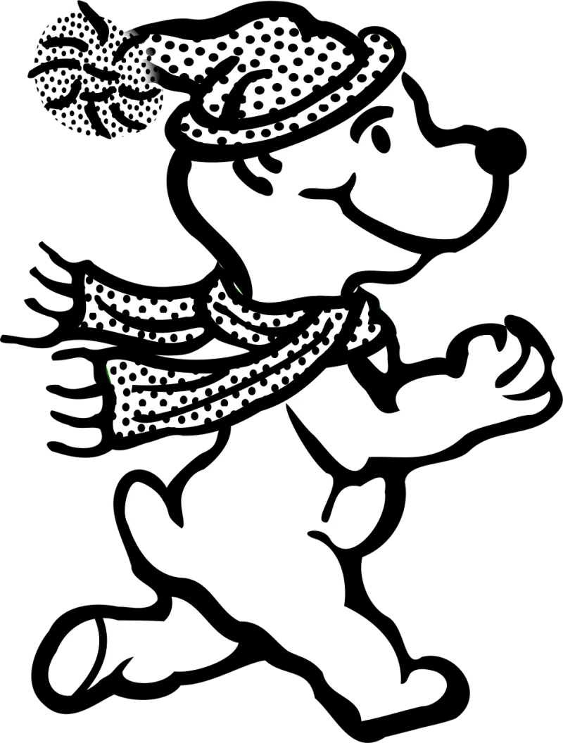 Active Animal Anthropomorphized animals Stickdatei – Sport
