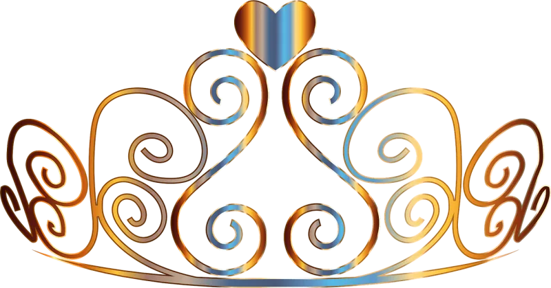 Tiara Crown Female Stickdatei – Kinder