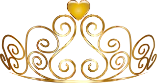 Tiara Crown Female Stickdatei