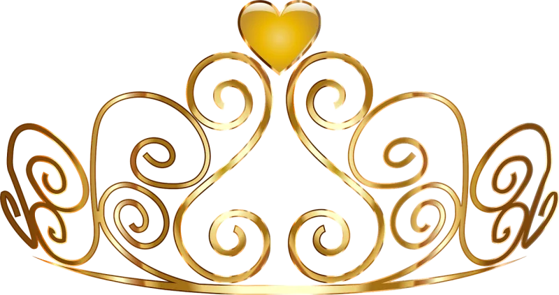 Tiara Crown Female Stickdatei – Kinder