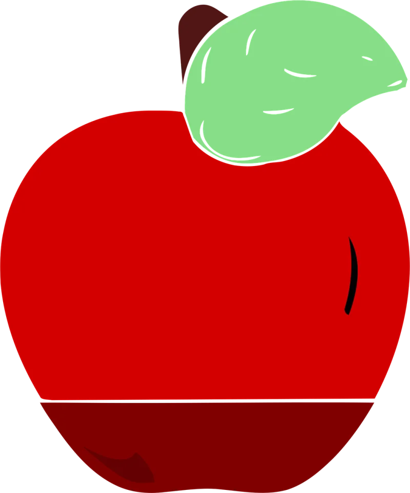 Apple Red Fruit Stickdatei – Essen & Trinken