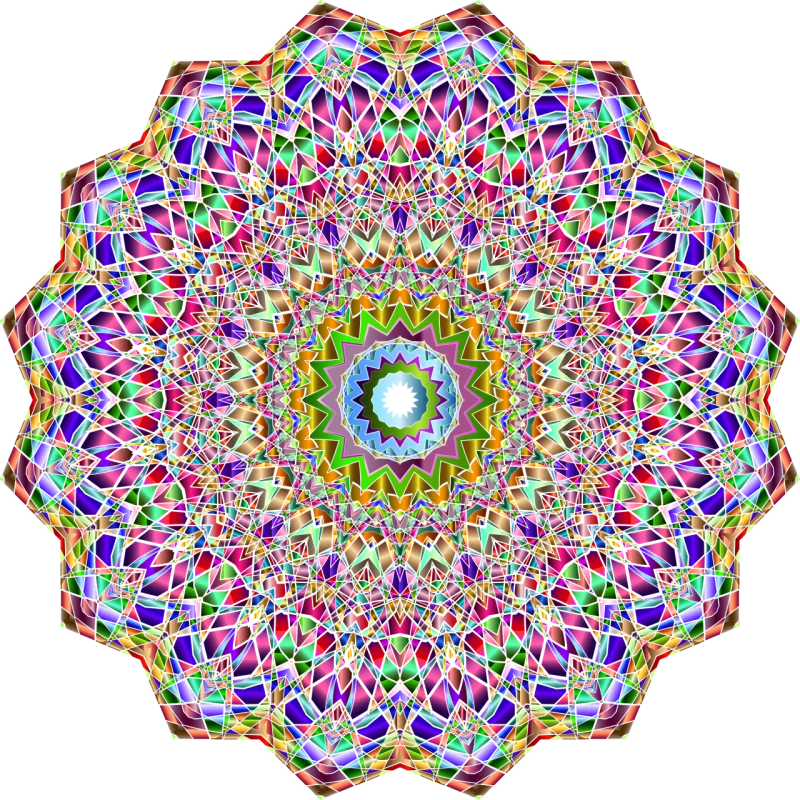 Colorful Prismatic Chromatic Stickdatei – Kinder