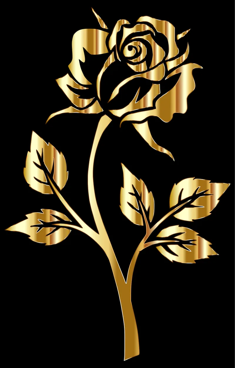 Floral Flower Plant Stickdatei – Blumen