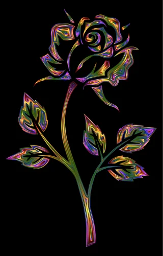 Floral Flower Plant Stickdatei