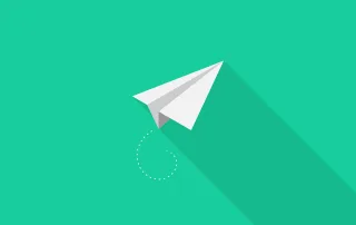 Plane Paper Green Stickdatei – Kinder