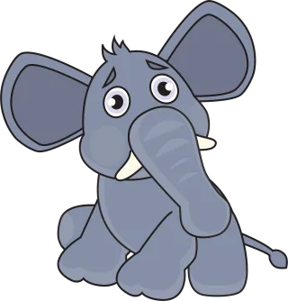 Elephant Baby elephant Safari Stickdatei