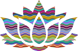 Flower Floral Lotus Stickdatei