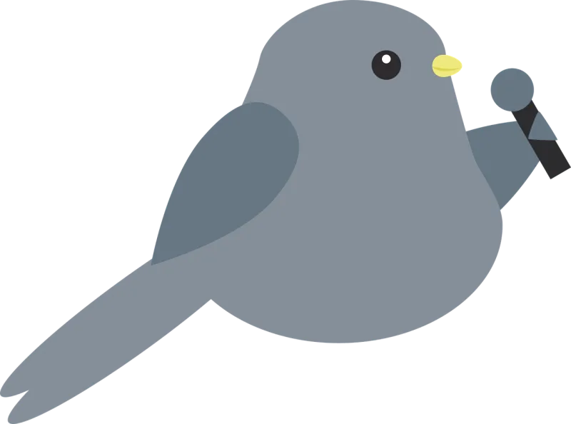 Sing Bird Songbird Stickdatei – Musik
