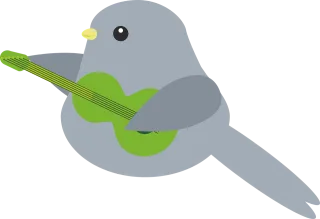 Bird Play Band Stickdatei
