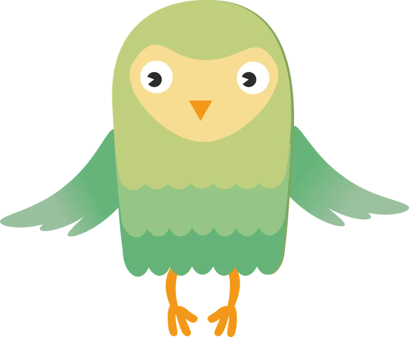 Owl Bird Nature Stickdatei – Tiere