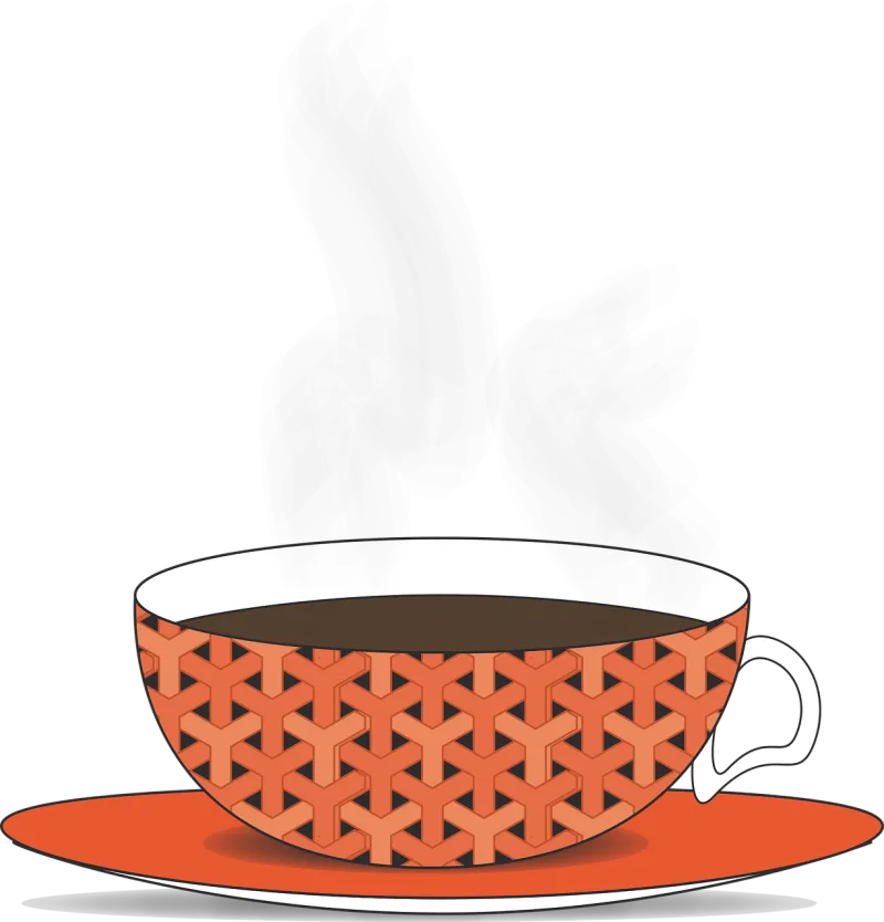 Coffee cup Coffee Drink Stickdatei – Essen & Trinken