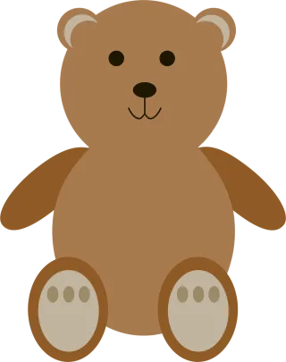 Teddy Bear Cuddly toy Stickdatei