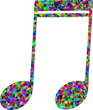 Colorful Prismatic Chromatic Stickdatei – Musik