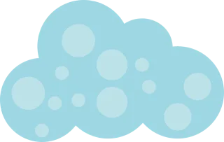Cloud Nature Blue Stickdatei