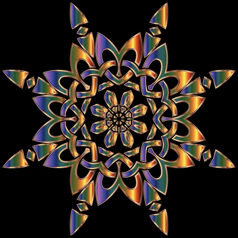 Celtic Knot Design Stickdatei – Weihnachten