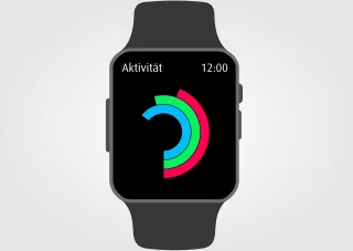 Running clock Activity Clock Stickdatei