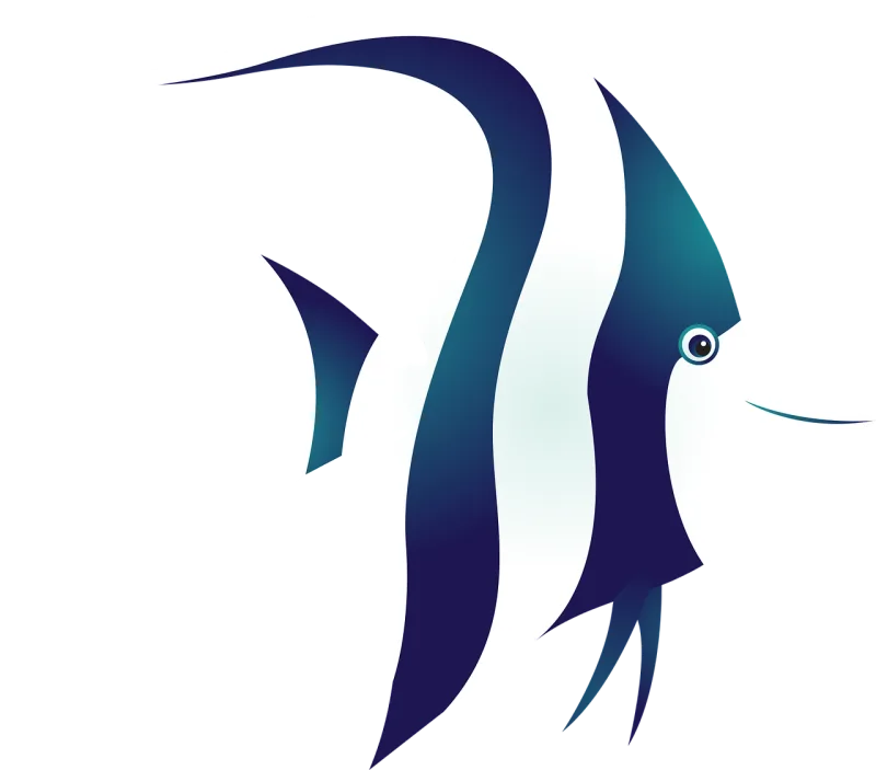 Fish Tropical fish Nature Stickdatei – Tiere