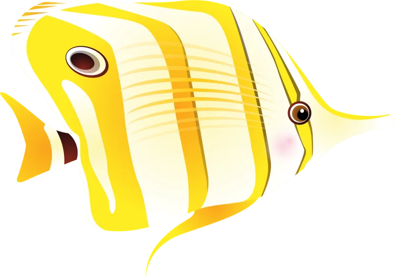 Butterfly fish Fish Tropical fish Stickdatei – Tiere