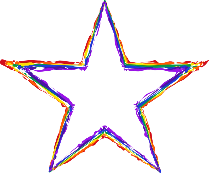 Colorful Prismatic Chromatic Stickdatei – Natur