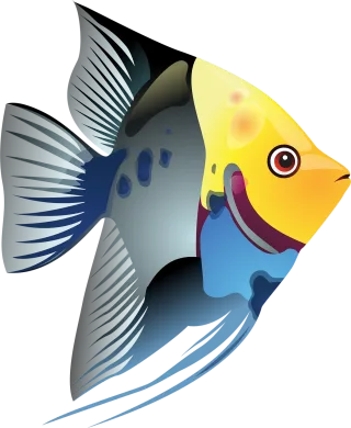 Tropical fish Nature Fish Stickdatei