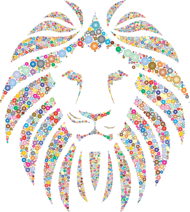 Animal Lion Big cat Stickdatei – Tiere